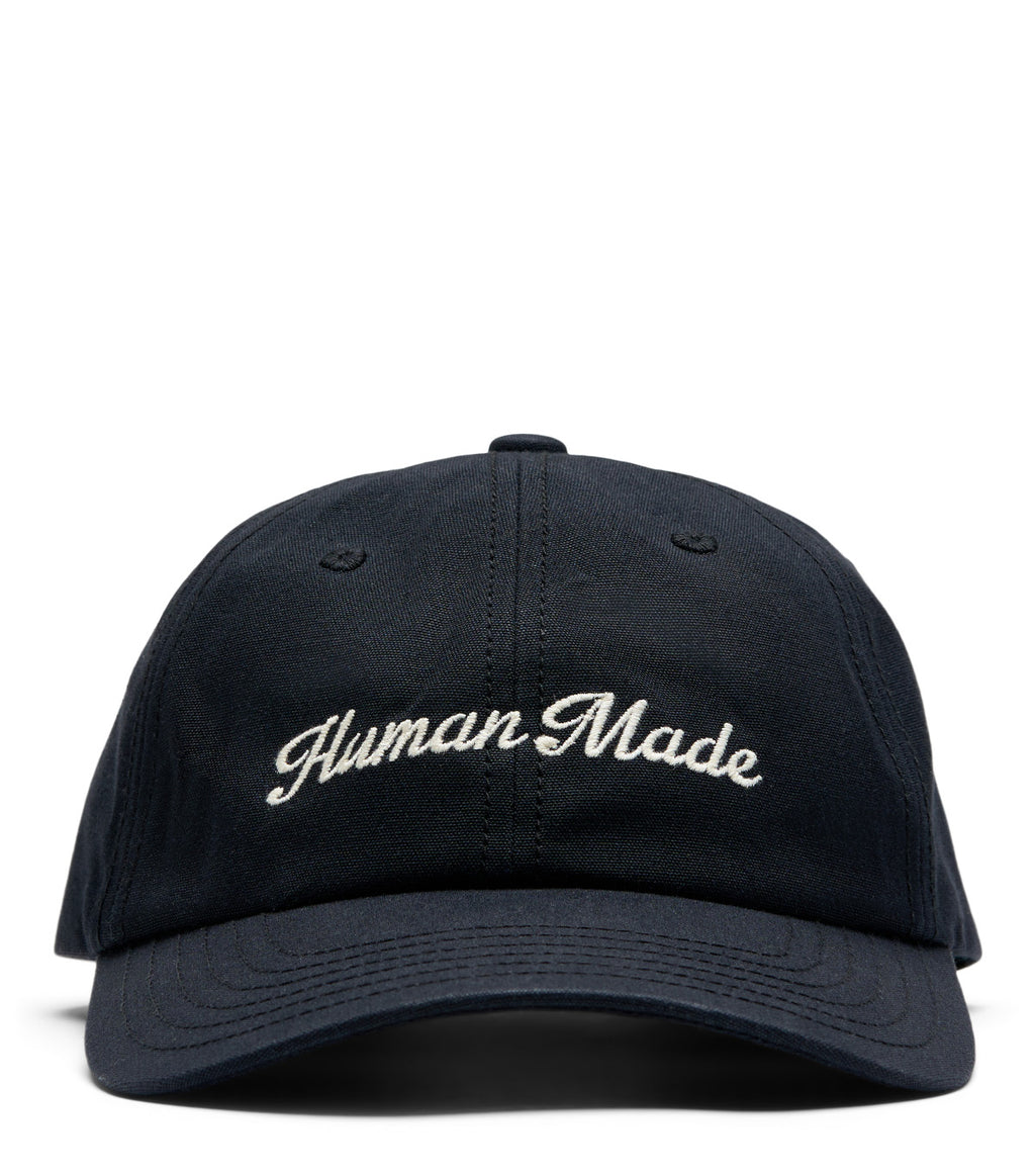 Human Made 6 Panel Canvas Cap Black