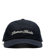 Human Made 6 Panel Canvas Cap Black