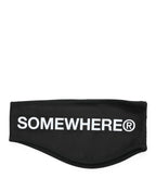 SOMEWHERE Fleece Ear Warmer Black