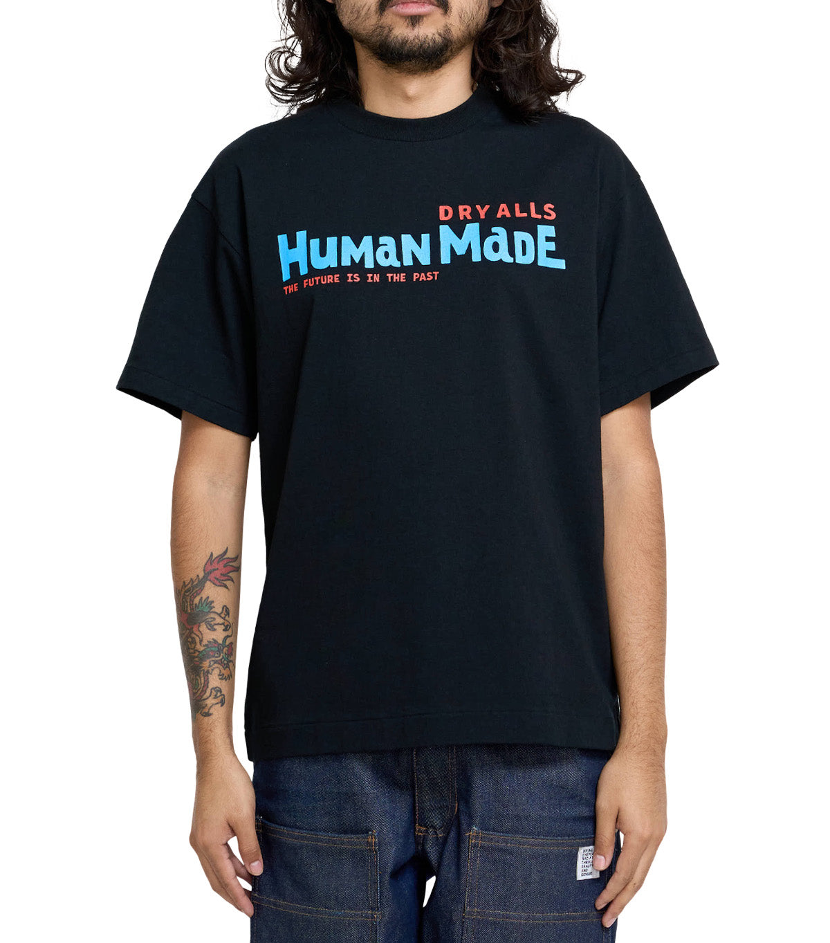 Human Made Logo T-Shirt Black