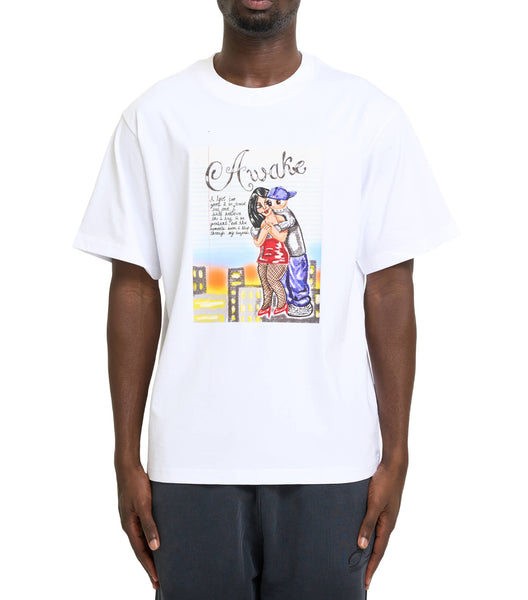 Awake NY Hug T-Shirt White