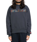 Human Made Embroidered Sweatshirt Black
