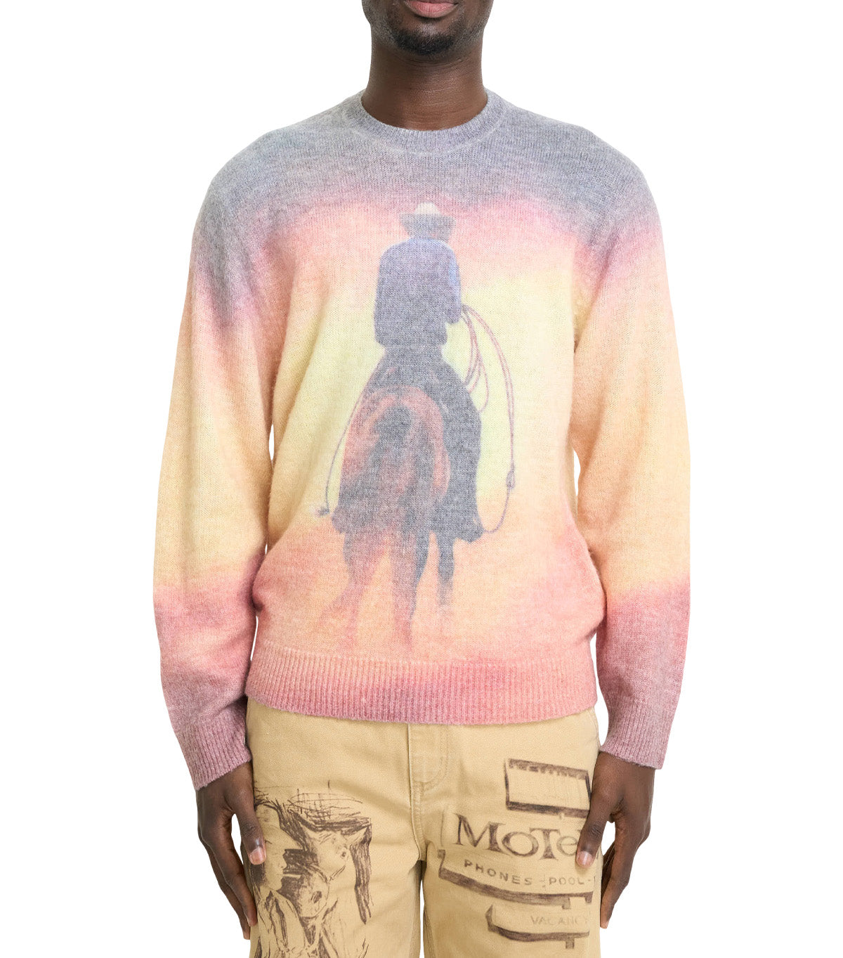 One Of These Days But That Was A Dream Knit Sweater Multi