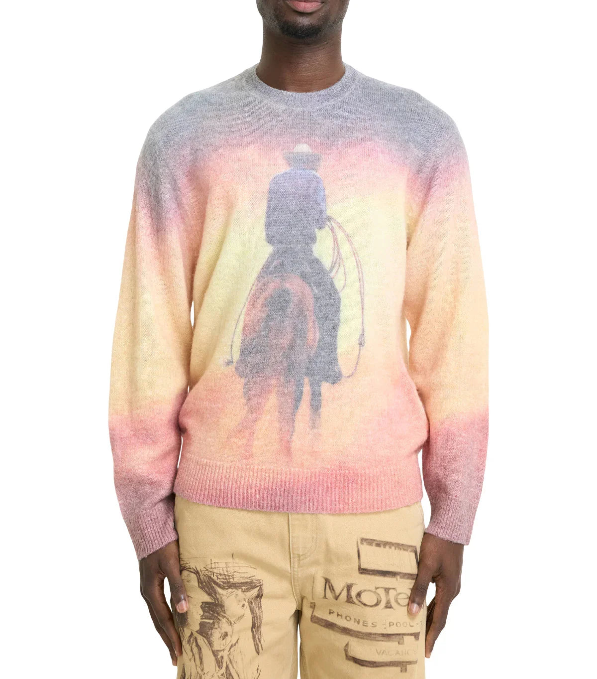 One Of These Days But That Was A Dream Knit Sweater Multi