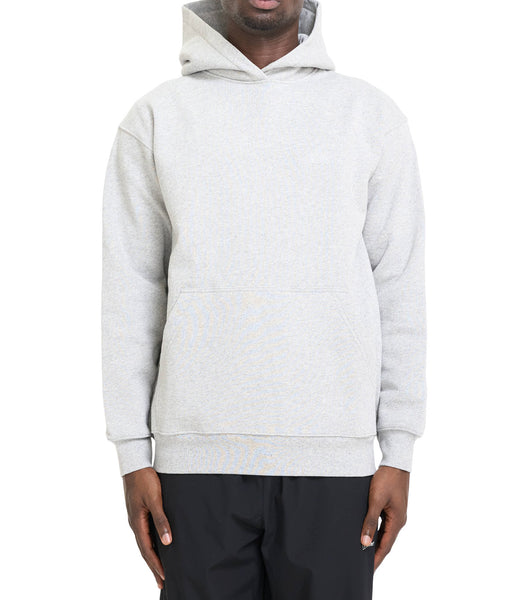 Dime Cursive Small Logo Hoodie Heather Grey