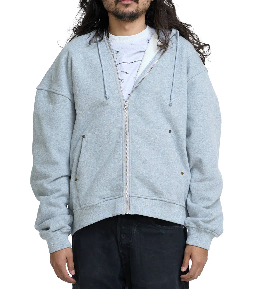Carpet Company C-Star Embossed Hoodie Grey