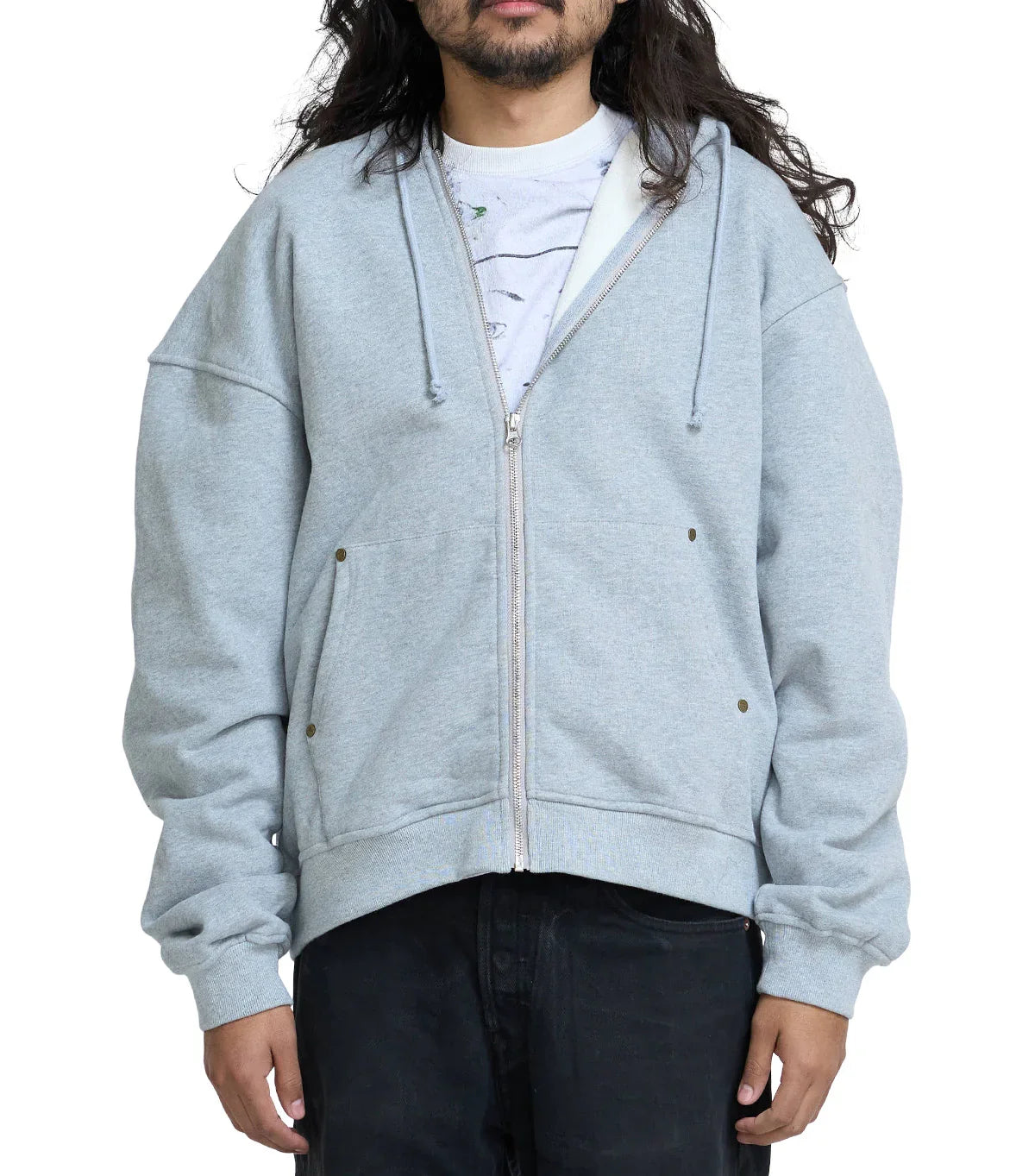 Carpet Company C-Star Embossed Hoodie Grey