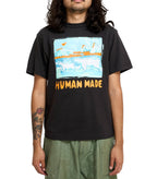 Human Made Polar Bear Graphic T-Shirt Black