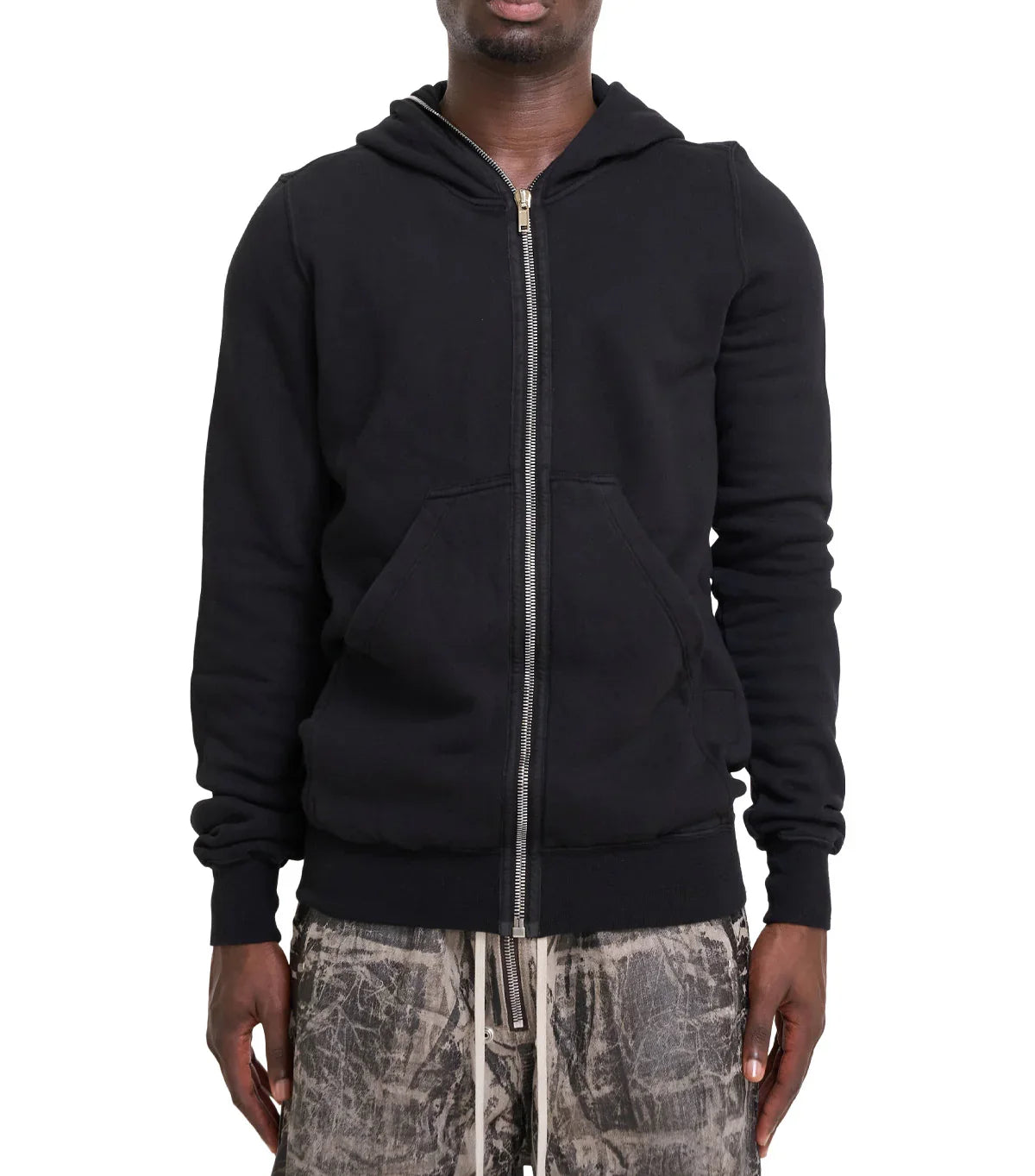 Rick Owens DRKSHDW Felpa Gimp Hoodie Black