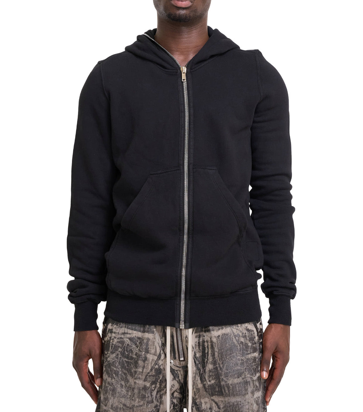 Rick Owens DRKSHDW Felpa Gimp Hoodie Black