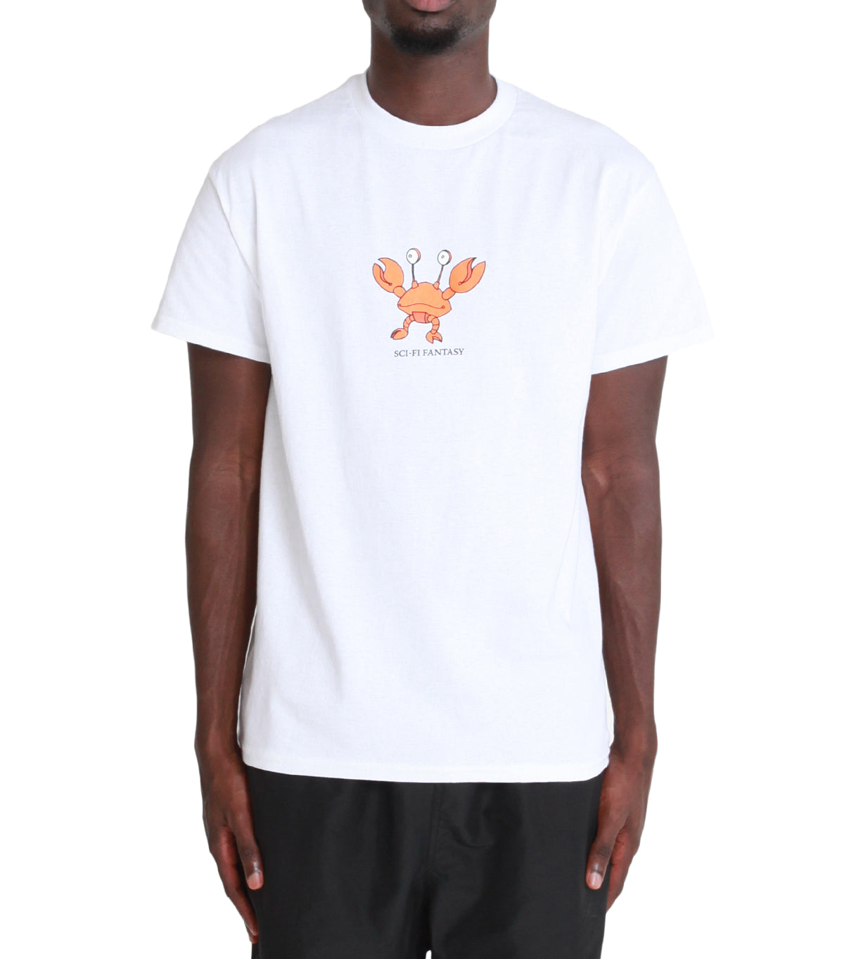 Sci-Fi Fantasy Crab Tee T-Shirt White