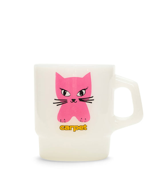 Carpet Company Milk Glass Mug