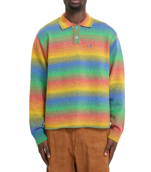Awake NY Gradient Knit Polo Multi
