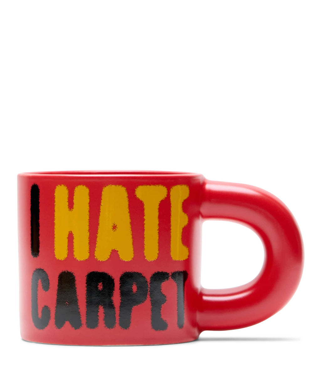 Carpet Company Hate Coffee Mug Red