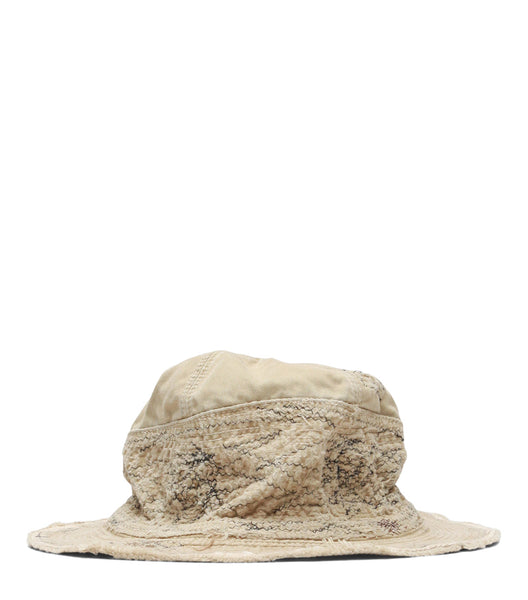 Kapital Chino The Old Man And The Sea Hat Crash Remake Beige