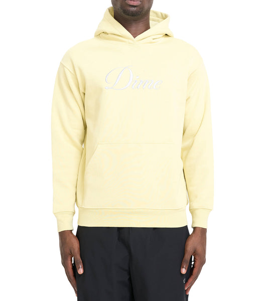 Dime Cursive Hoodie Cream