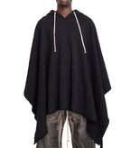 Rick Owens DRKSHDW Poncho Black