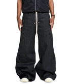 Rick Owens DRKSHDW Pantaloni In Denim Geth Belas Black