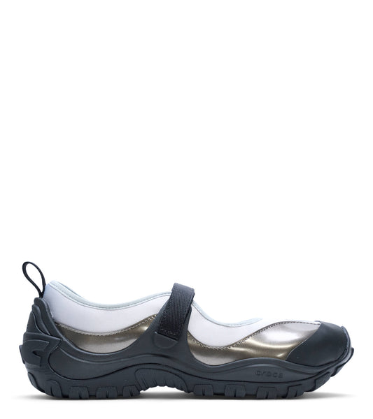 Crocs Terre Black Silver Metallic