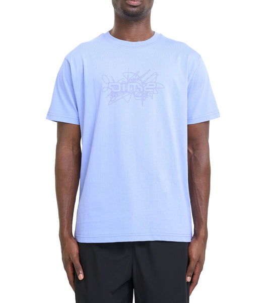 Dime Glyph T-Shirt Light Indigo