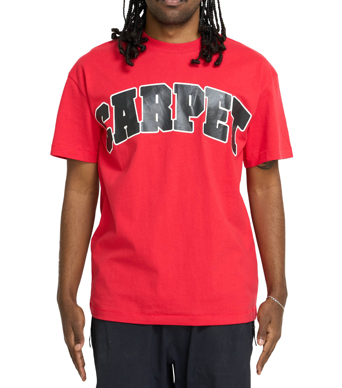Carpet Company Varsity T-Shirt Red