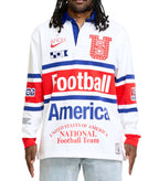 Nike USA X V.A.A Rugby Shirt White Red