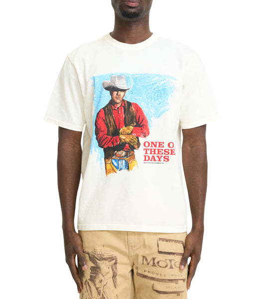 One Of These Days Heaven Can Wait T-Shirt Bone