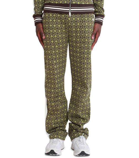 Wales Bonner Power Track Pants Olive Brown