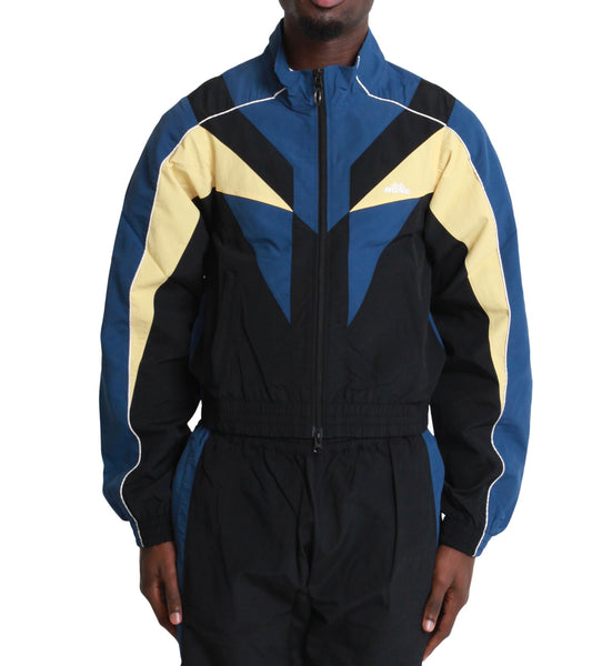 Martine Rose Shrunken Track Jacket Black Yellow