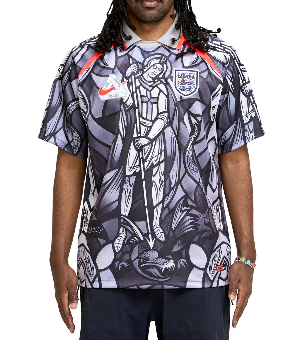 Nike England x Palace Jersey Grey Crimson