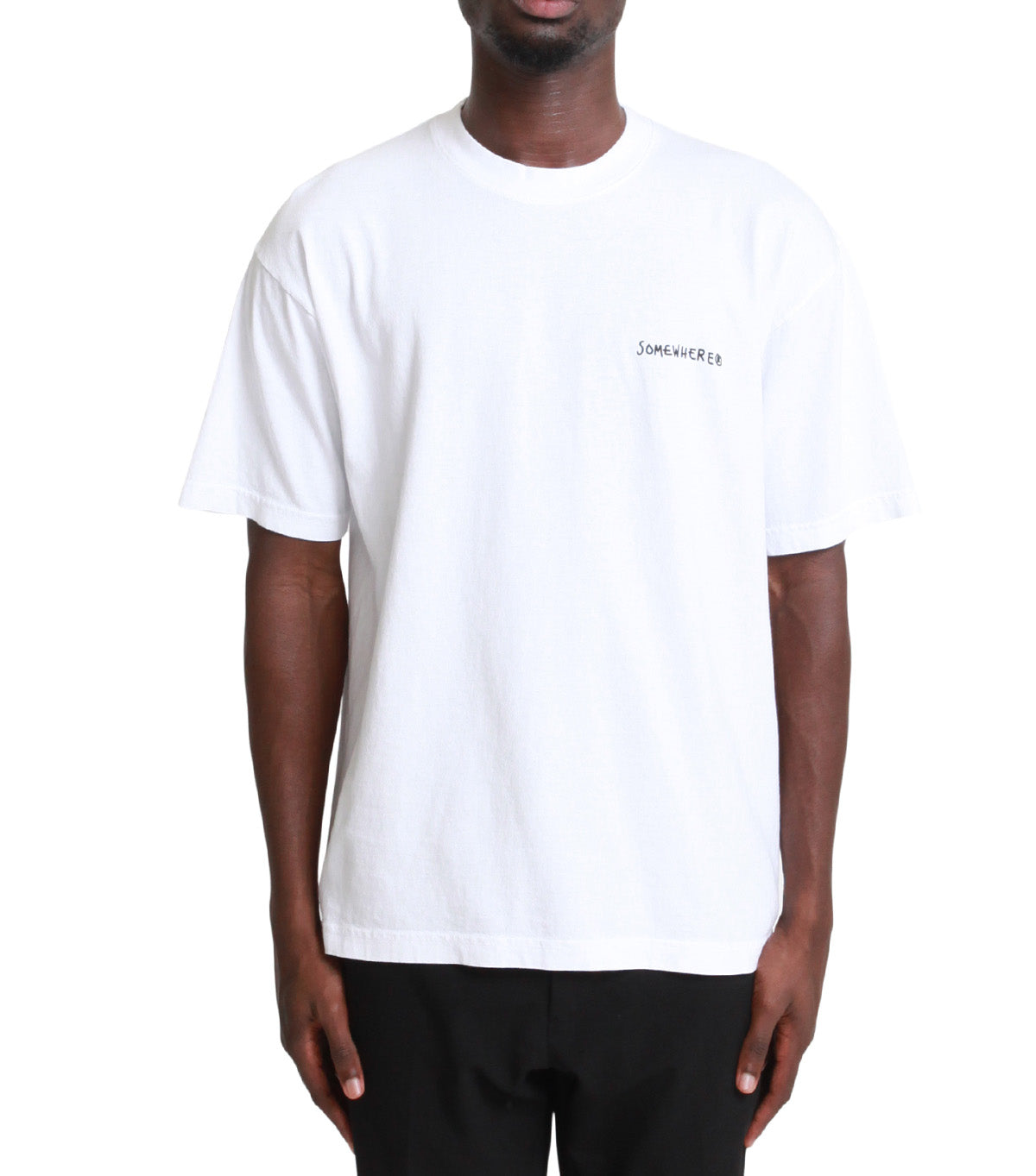 SOMEWHERE Savior T-Shirt White