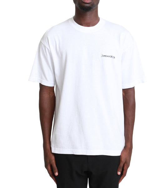 SOMEWHERE Savior T-Shirt White