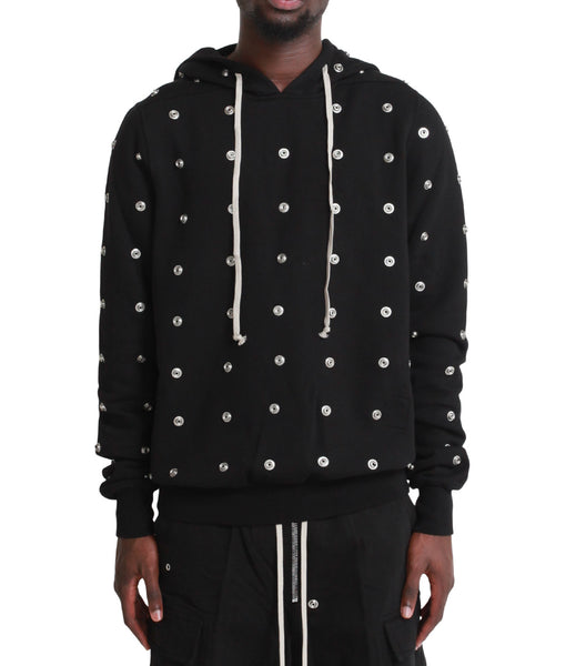 Rick Owens DRKSHDW Granbury Hoodie Black