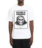 SOMEWHERE Fear City T-Shirt White