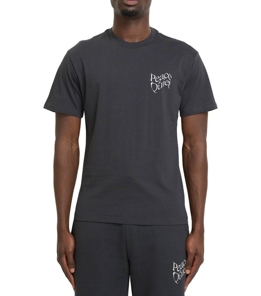 Museum of Peace & Quiet Warped T-Shirt Black