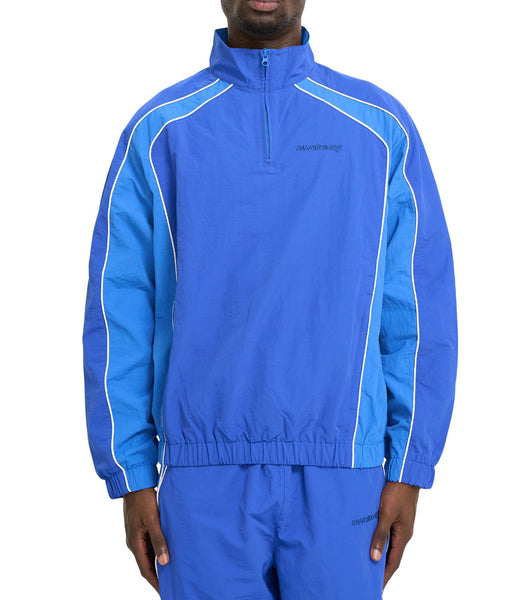 Awake NY Quarter Zip Track Jacket Navy