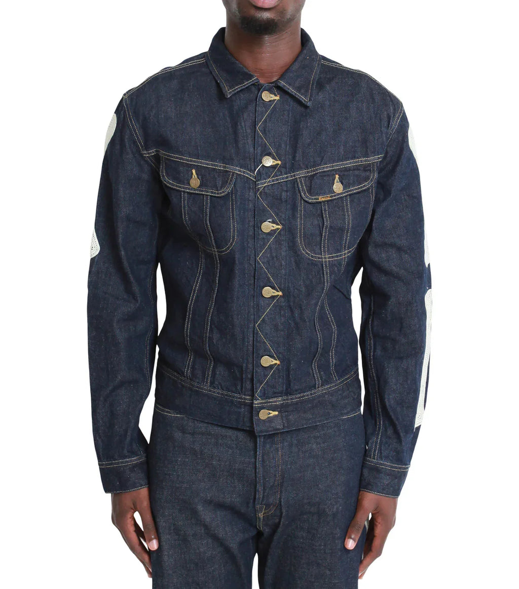 Kapital 11.5oz Denim Mexican Tuxedo Westerner Jacket Indigo