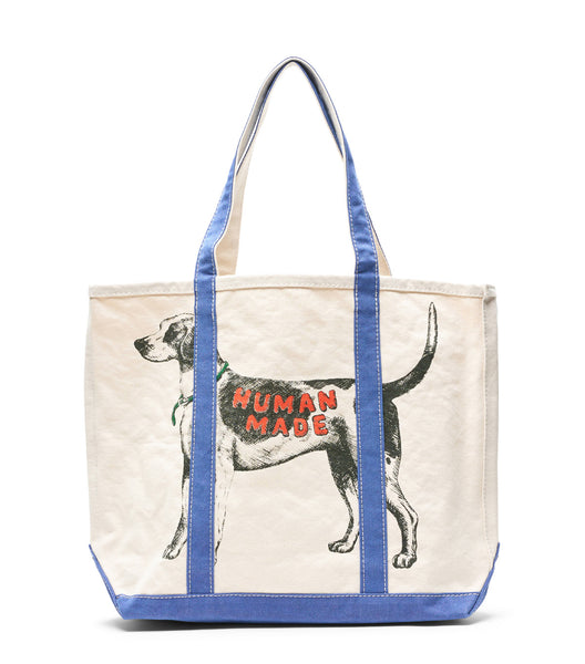 Human Made Canvas Tote Large White