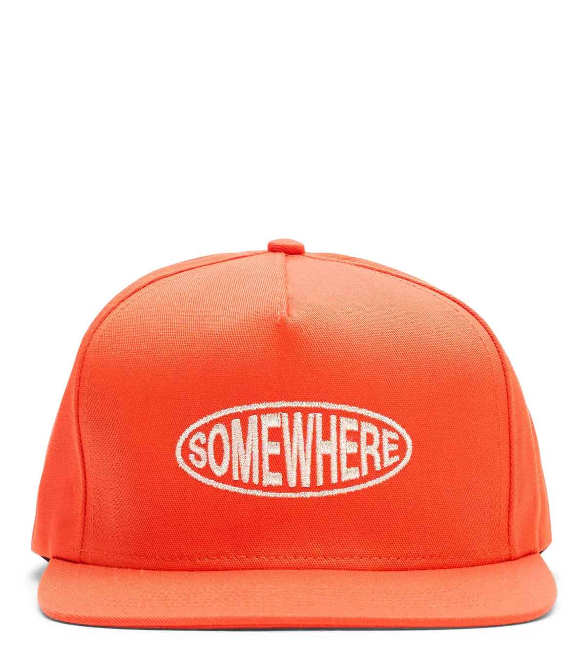 SOMEWHERE Oval Logo Hat Orange