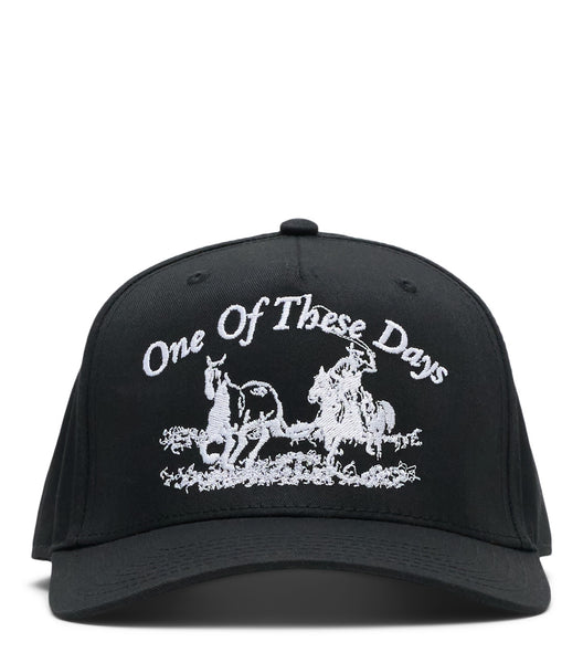 One Of These Days Just For A Moment 5 Panel Hat Black