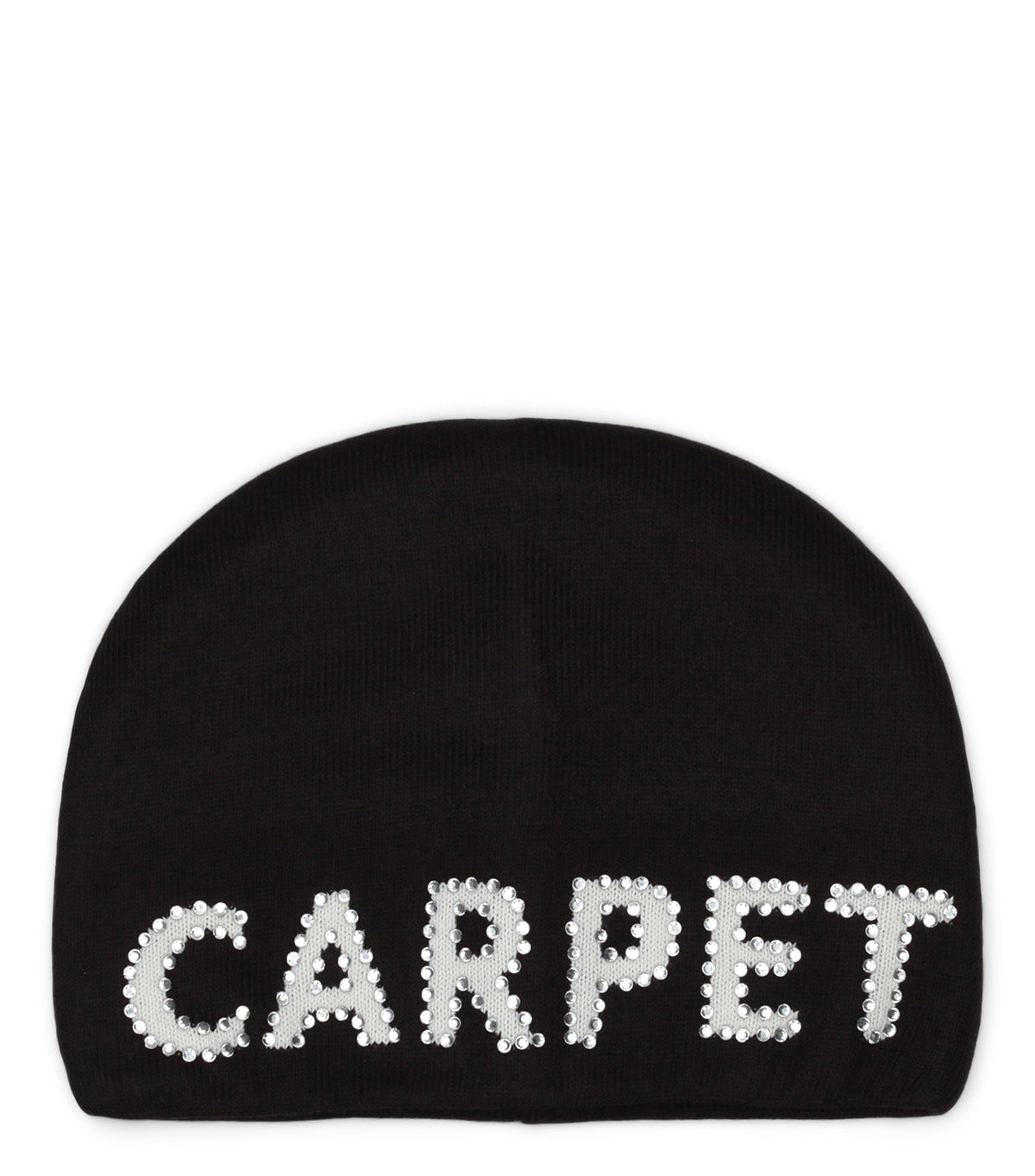 Carpet Company Rhinestone Beanie Black