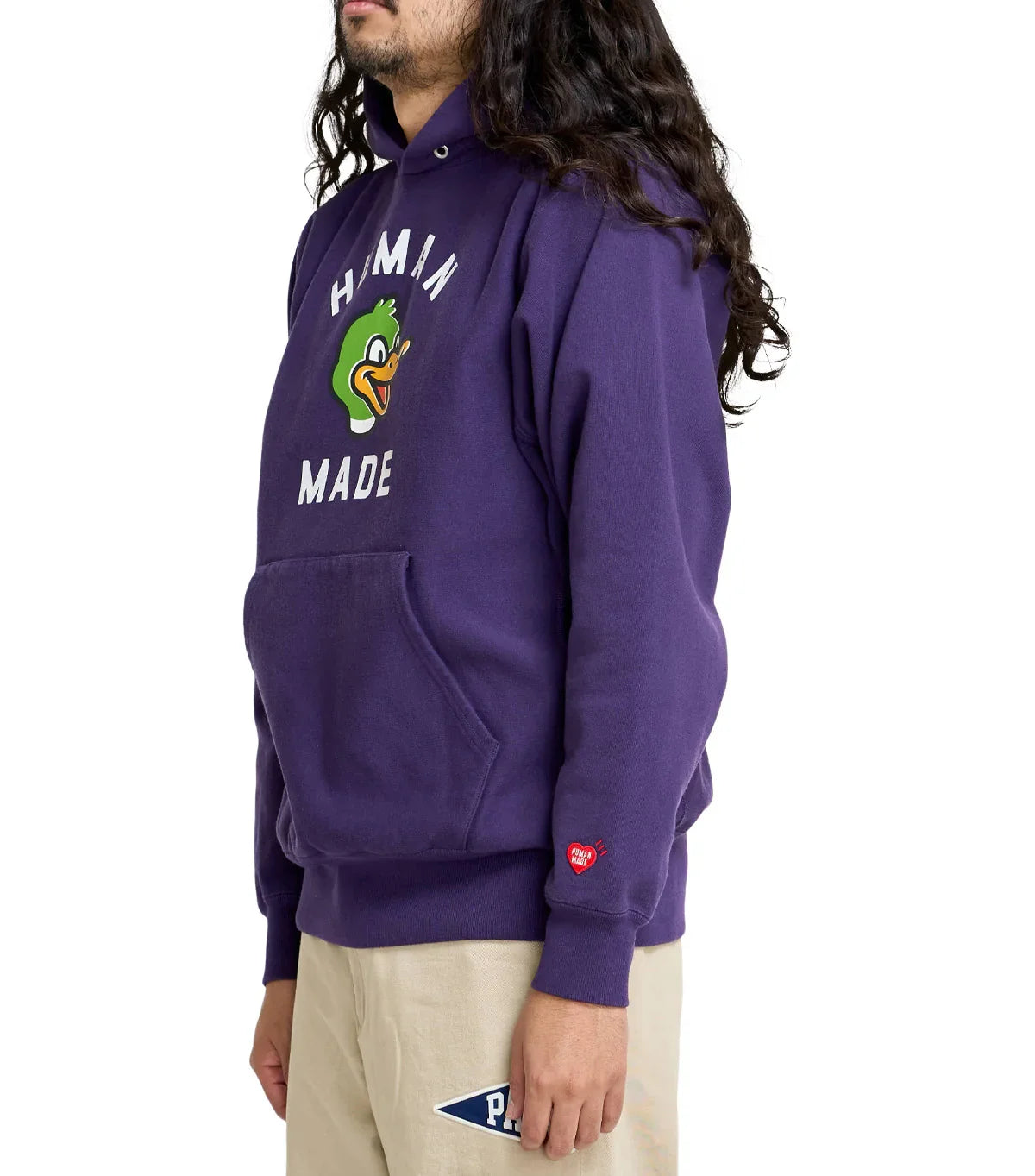 Human Made Duck Hoodie Purple