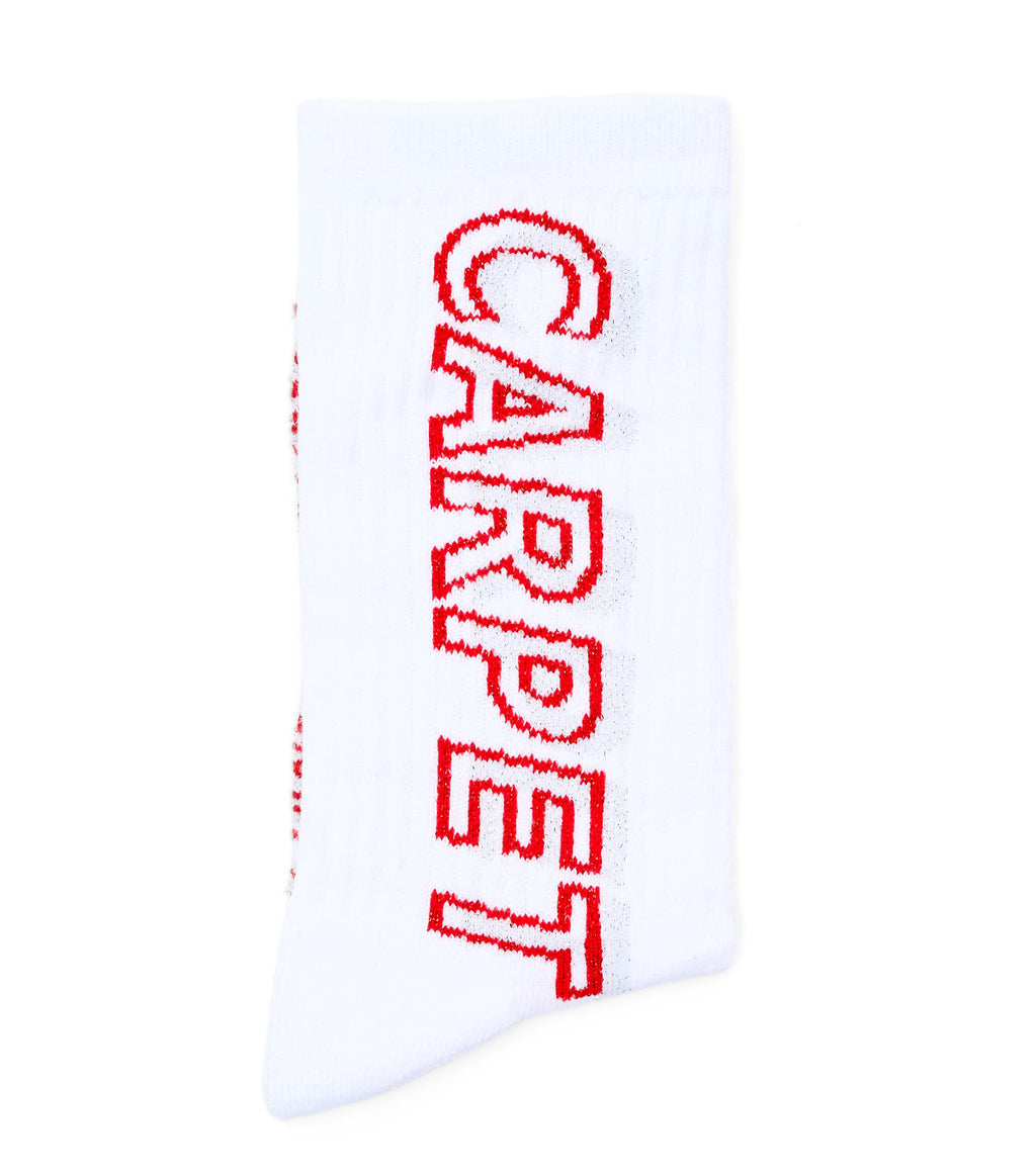 Carpet Company Misprint Socks White