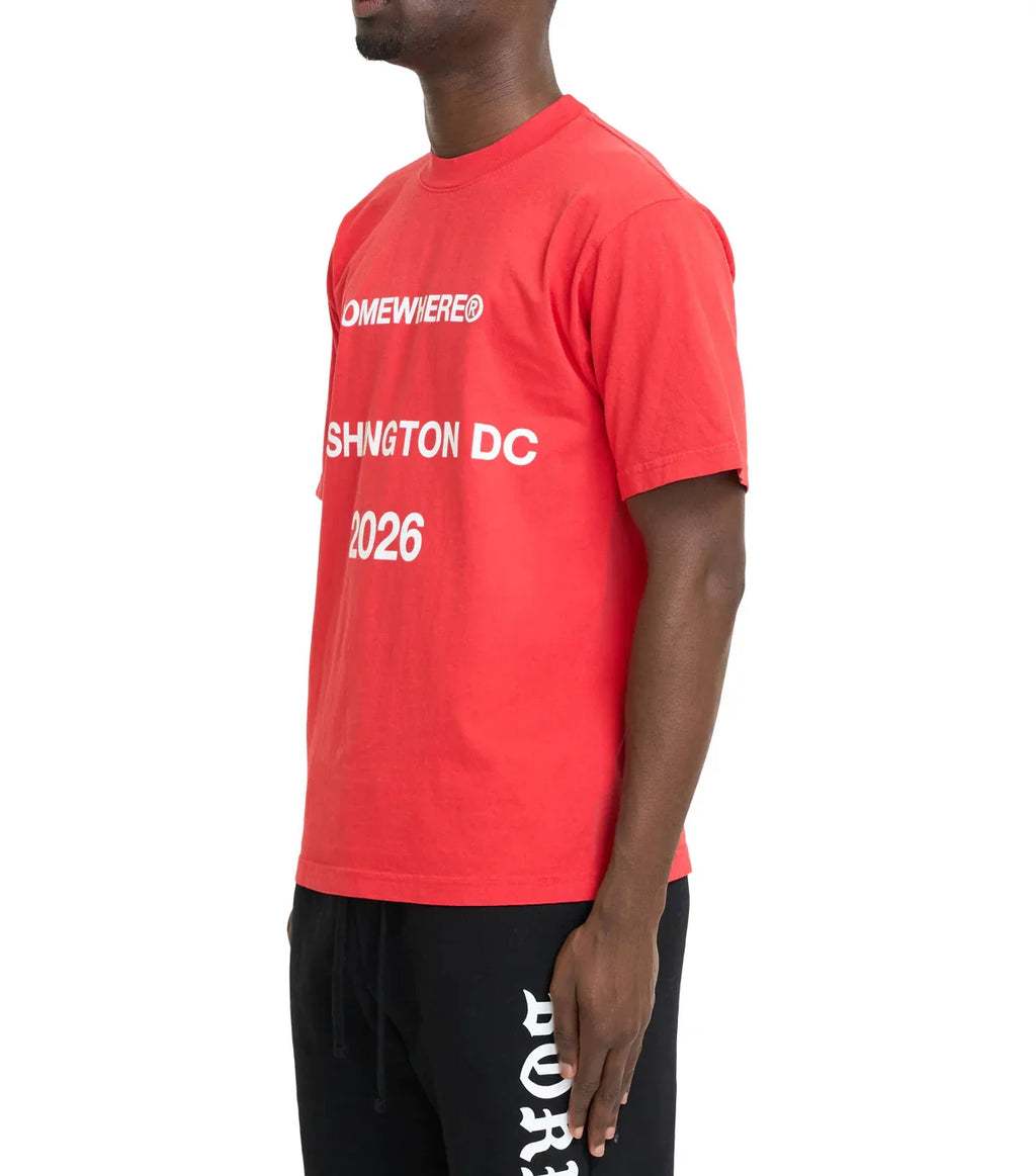 SOMEWHERE 2026 T-Shirt Red