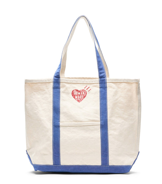 Human Made Canvas Tote Large White