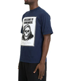 SOMEWHERE Fear City T-Shirt Navy