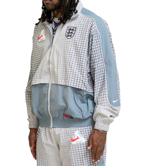Nike England x Palace Track Jacket Grey Crimson