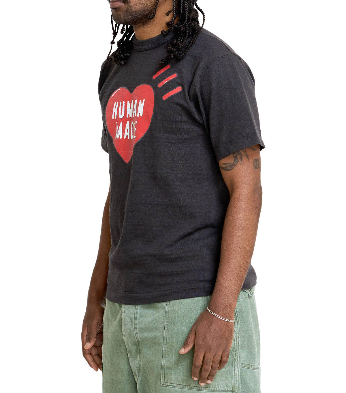 Human Made Heart T-Shirt Black