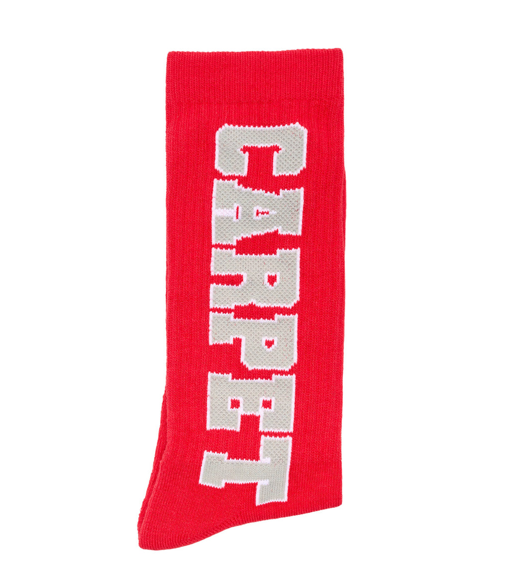 Carpet Company Varsity Socks Red