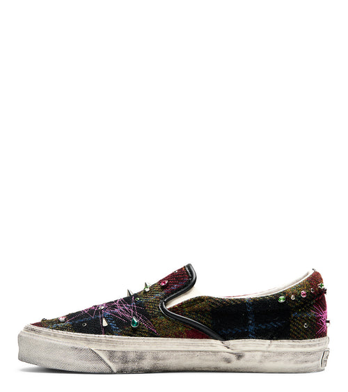 Vans LX Classic Slip-On 98 Harris Tweed Red